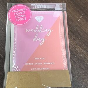 Wedding Countdown Card To-Do List Set